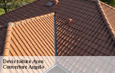 Devis toiture  ayen-19310 Couverture Angelo 