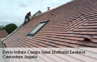 Devis toiture  camps-saint-mathurin-leobaze-19430 Couverture Angelo 