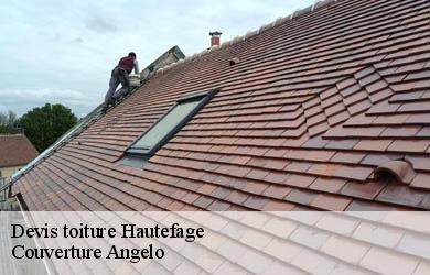 Devis toiture  hautefage-19400 Couverture Angelo 