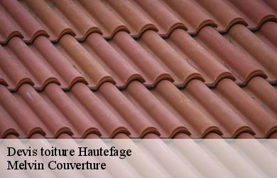 Devis toiture hautefage-19400 Melvin Couverture