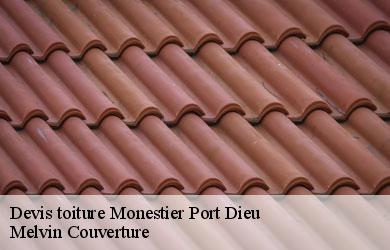 Devis toiture monestier-port-dieu-19110 Melvin Couverture