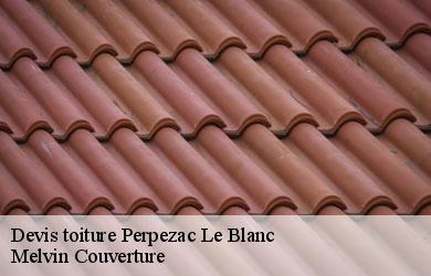 Devis toiture perpezac-le-blanc-19310 Melvin Couverture