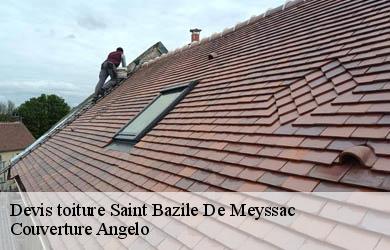 Devis toiture  saint-bazile-de-meyssac-19500 Couverture Angelo 