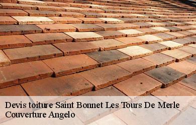 Devis toiture  saint-bonnet-les-tours-de-merle-19430 Couverture Angelo 