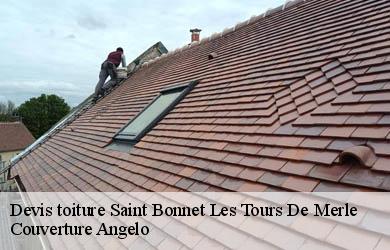Devis toiture  saint-bonnet-les-tours-de-merle-19430 Couverture Angelo 