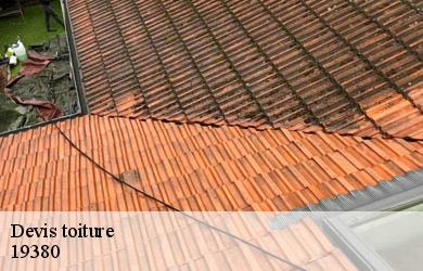 Devis toiture  saint-chamant-19380 Couverture Angelo 