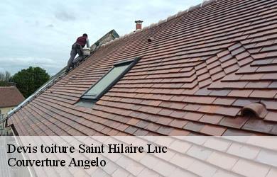 Devis toiture  saint-hilaire-luc-19160 Couverture Angelo 