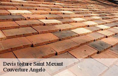 Devis toiture  saint-mexant-19330 Couverture Angelo 