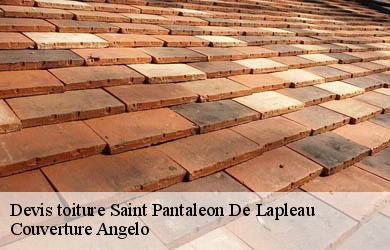 Devis toiture saint-pantaleon-de-lapleau-19160 Couverture Angelo