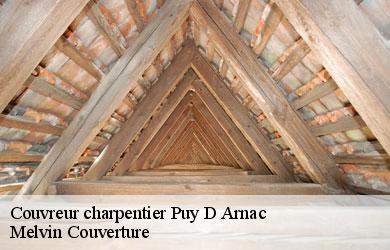Couvreur charpentier puy-d-arnac-19120 Melvin Couverture
