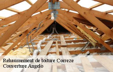 Rehaussement de toiture  correze-19800 Couverture Angelo 
