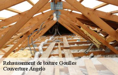 Rehaussement de toiture  goulles-19430 Couverture Angelo 