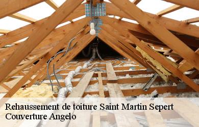 Rehaussement de toiture  saint-martin-sepert-19210 Couverture Angelo 