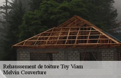 Rehaussement de toiture toy-viam-19170 Melvin Couverture