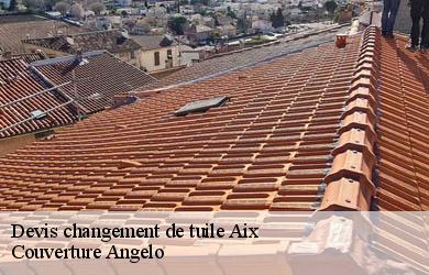 Devis changement de tuile  aix-19200 Couverture Angelo 