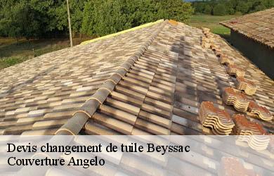 Devis changement de tuile  beyssac-19230 Couverture Angelo 