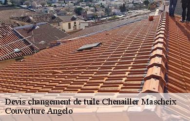 Devis changement de tuile  chenailler-mascheix-19120 Couverture Angelo 