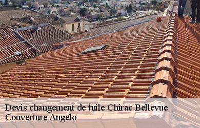 Devis changement de tuile  chirac-bellevue-19160 Couverture Angelo 