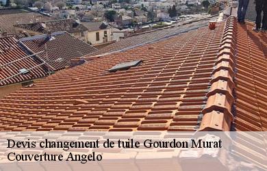 Devis changement de tuile  gourdon-murat-19170 Couverture Angelo 