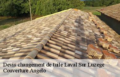 Devis changement de tuile  laval-sur-luzege-19550 Couverture Angelo 