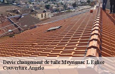 Devis changement de tuile  meyrignac-l-eglise-19800 Couverture Angelo 
