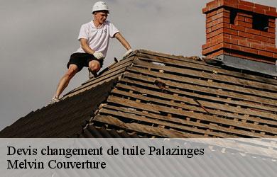 Devis changement de tuile palazinges-19190 Melvin Couverture