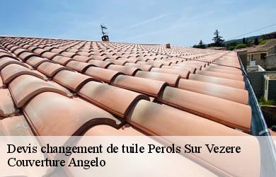 Devis changement de tuile  perols-sur-vezere-19170 Couverture Angelo 