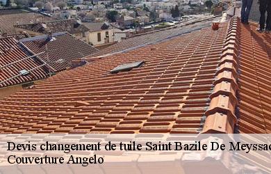 Devis changement de tuile  saint-bazile-de-meyssac-19500 Couverture Angelo 