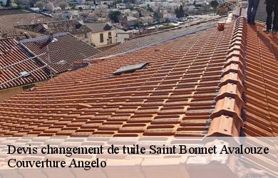 Devis changement de tuile  saint-bonnet-avalouze-19150 Couverture Angelo 