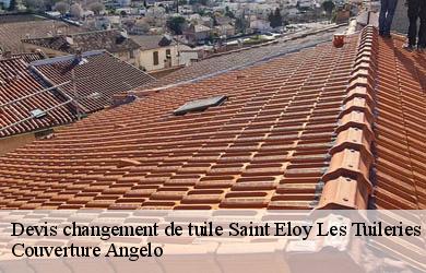 Devis changement de tuile  saint-eloy-les-tuileries-19210 Couverture Angelo 