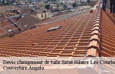 Devis changement de tuile  saint-hilaire-les-courbes-19170 Couverture Angelo 