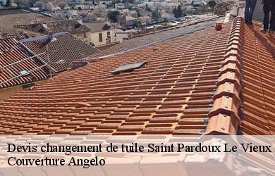 Devis changement de tuile  saint-pardoux-le-vieux-19200 Couverture Angelo 