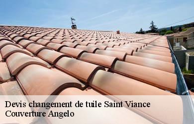 Devis changement de tuile  saint-viance-19240 Couverture Angelo 