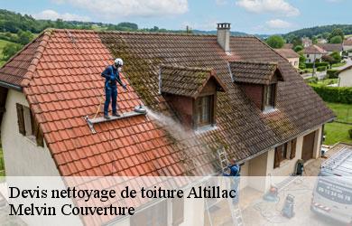 Devis nettoyage de toiture altillac-19120 Melvin Couverture