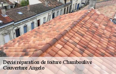 Devis réparation de toiture  chamboulive-19450 Couverture Angelo 