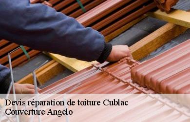 Devis réparation de toiture cublac-19520 Couverture Angelo