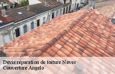 Devis réparation de toiture  naves-19460 Couverture Angelo 