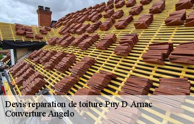 Devis réparation de toiture puy-d-arnac-19120 Couverture Angelo