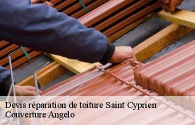 Devis réparation de toiture  saint-cyprien-19130 Couverture Angelo 