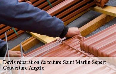 Devis réparation de toiture  saint-martin-sepert-19210 Couverture Angelo 