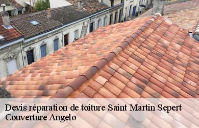 Devis réparation de toiture  saint-martin-sepert-19210 Couverture Angelo 