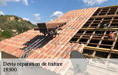 Devis réparation de toiture  saint-yrieix-le-dejalat-19300 Couverture Angelo 