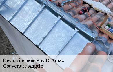 Devis zingueur  puy-d-arnac-19120 Couverture Angelo 