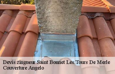 Devis zingueur  saint-bonnet-les-tours-de-merle-19430 Couverture Angelo 
