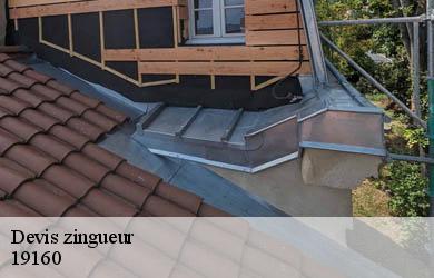 Devis zingueur  saint-hilaire-luc-19160 Couverture Angelo 