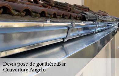 Devis pose de gouttière  bar-19800 Couverture Angelo 