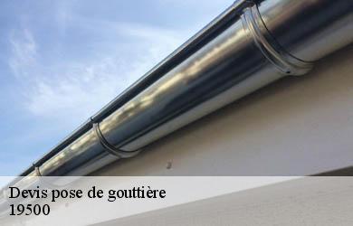 Devis pose de gouttière  branceilles-19500 Couverture Angelo 