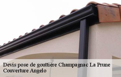 Devis pose de gouttière  champagnac-la-prune-19320 Couverture Angelo 