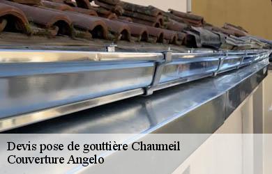 Devis pose de gouttière  chaumeil-19390 Couverture Angelo 