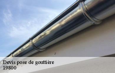 Devis pose de gouttière  correze-19800 Couverture Angelo 